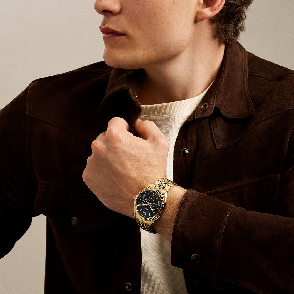 Montre Fossil Campbell Noir - Montres &eacute;tanches Homme | Marc Orian
