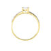 Bague Dana Or Jaune Oxyde De Zirconium - Solitaires Femme | Marc Orian