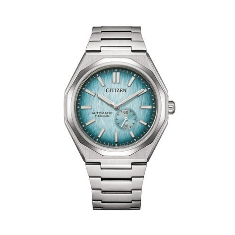 Montre Citizen Super Titanium Mechanical Zenshin Bleu Sky - Montres automatiques Homme | Marc Orian