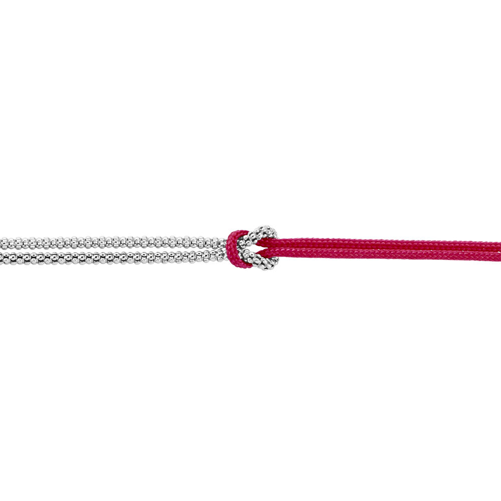 Bracelet Anicha Argent Blanc - Bracelets cordons Femme | Marc Orian