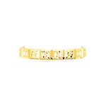 Alliance Venessa Ruban Plat Or Jaune - Alliances duo Unisex | Marc Orian