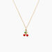 Collier Cherry Cerise Or Jaune - Colliers avec pierres Enfant | Marc Orian