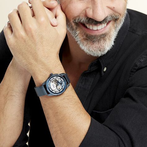 Montre Boss Sophio Auto Bleu - Montres Homme | Marc Orian