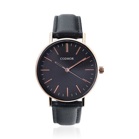 Montre Codhor Cindy Noir - Montres étanches Femme | Marc Orian