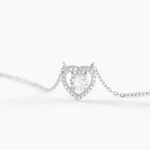 Collier Suzon Argent Blanc Oxyde De Zirconium - Colliers avec pierres Femme | Marc Orian
