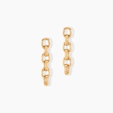 Boucles D'oreilles Pendantes Lilla Plaqu&eacute; Or Jaune - Pendantes Femme | Marc Orian