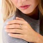 Bague Isabel Argent Blanc Oxyde De Zirconium - Bijoux fantaisie Femme | Marc Orian
