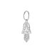 Pendentif Fatima Or Blanc - Pendentifs Famille | Marc Orian