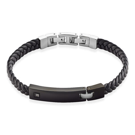 Bracelet Phebus Him Camille Acier Blanc Diamant - Bracelets Homme | Marc Orian