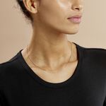 Cha&icirc;ne Vince Plaqu&eacute; Or Jaune - Colliers fantaisie Femme | Marc Orian