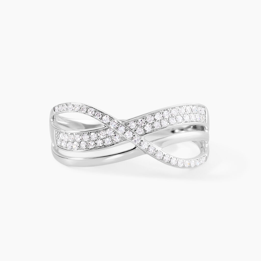 Bague Emilie Or Blanc Diamant - Bagues pierres précieuses Femme | Marc Orian