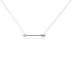 Collier Cupidon Or Blanc Diamant - Colliers avec pierres Femme | Marc Orian