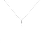 Collier Aphrodite Or Blanc Diamant Synthetique - Colliers avec pierres Femme | Marc Orian