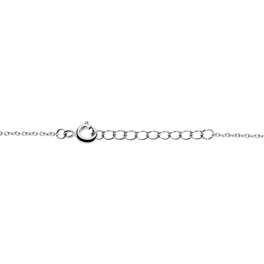 Collier Mathilde Argent Blanc Oxyde De Zirconium - Colliers avec pierres Femme | Marc Orian