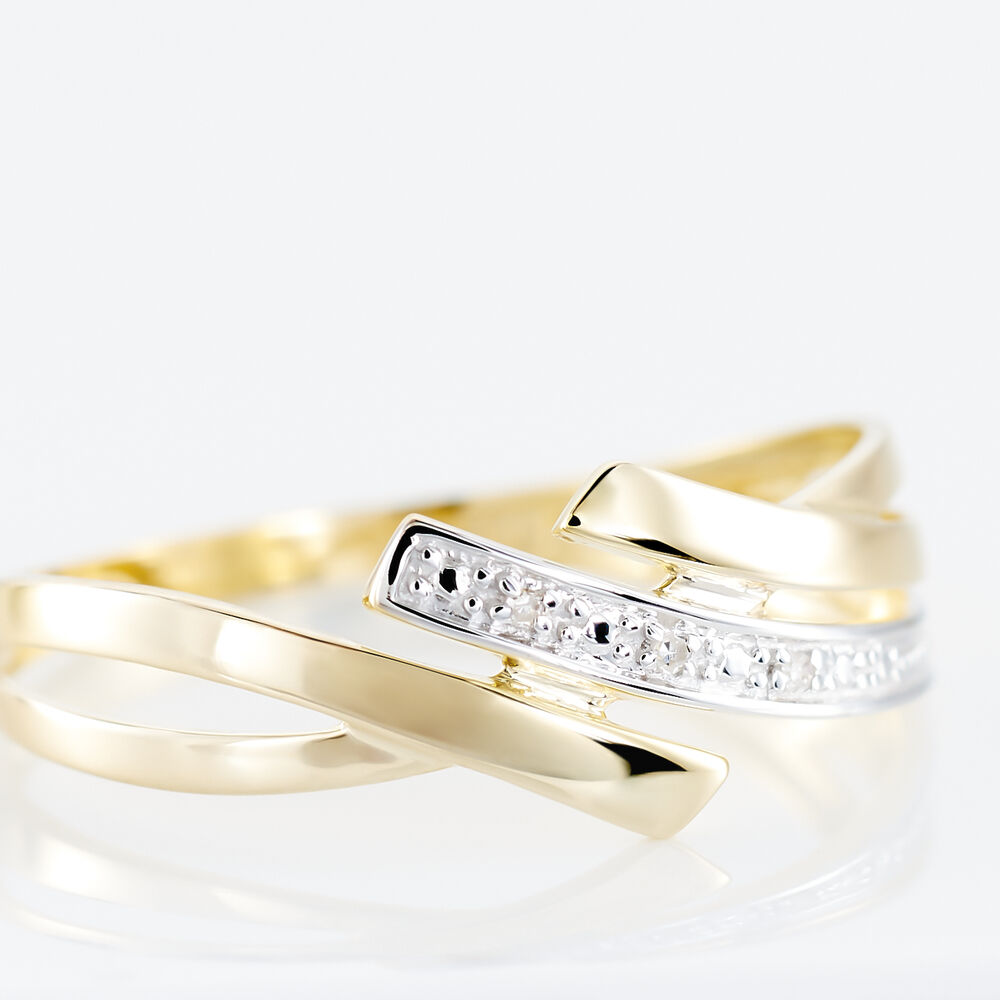 Bague Ainhoa Or Jaune Diamant - Bagues pierres précieuses Femme | Marc Orian