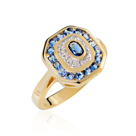 Bague Hans Plaqué Or Oxyde Pierre - Bagues avec pierre Femme | Marc Orian
