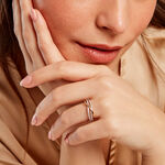 Bague Suelly Or Jaune Argent Blanc Oxyde De Zirconium - Bagues avec pierre Femme | Marc Orian