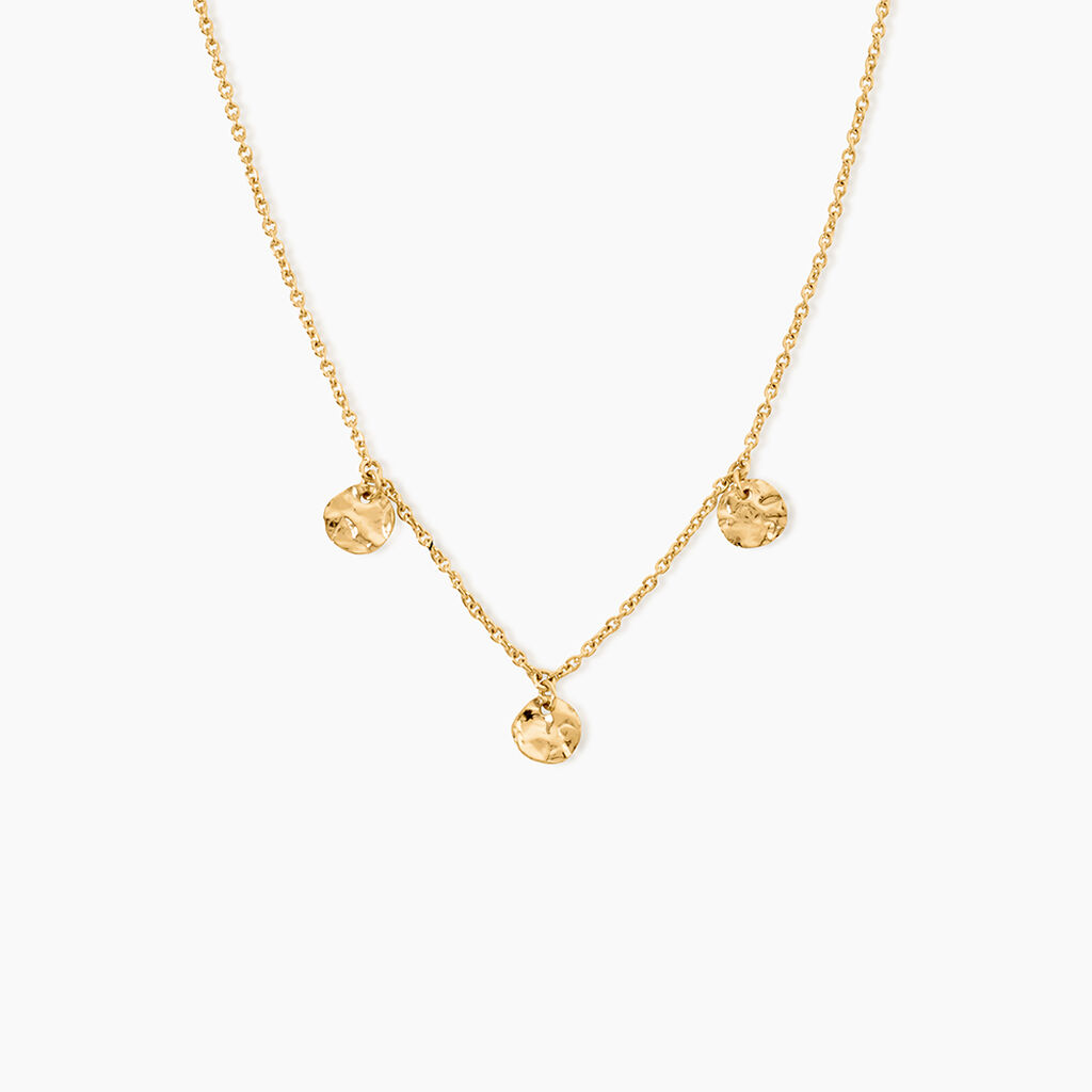 Collier Madalen Argent Dor&eacute; A L'Or 750/1000 - Colliers ete Femme | Marc Orian