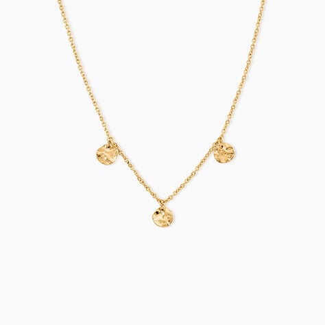 Collier Madalen Argent Dor&eacute; A L'Or 750/1000 - Colliers ete Femme | Marc Orian