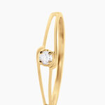 Bague Veroucha Or Jaune Oxyde De Zirconium - Solitaires Femme | Marc Orian