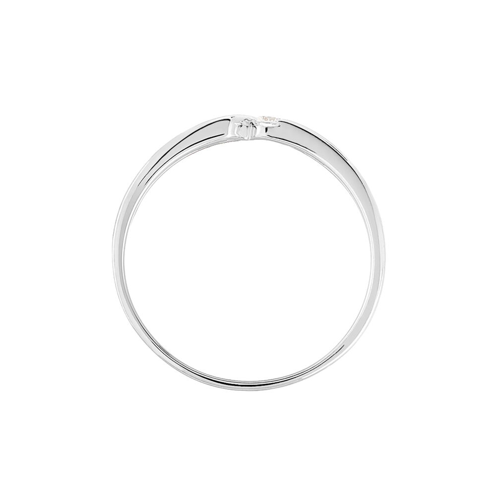 Bague Or Blanc Anilie Diamant - Parures de mariage Femme | Marc Orian
