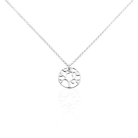 Collier Argent Blanc Boriennus - Colliers Femme | Marc Orian