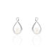 Boucles D'oreilles Pendantes Layanne Argent Blanc Perle De Culture - Pendantes Femme | Marc Orian