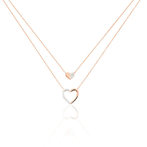 Collier Emilia Or Rose Diamant - Colliers Femme | Marc Orian