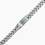 Bracelet Lacoste District Acier Blanc - Bracelets cha&icirc;nes Homme | Marc Orian