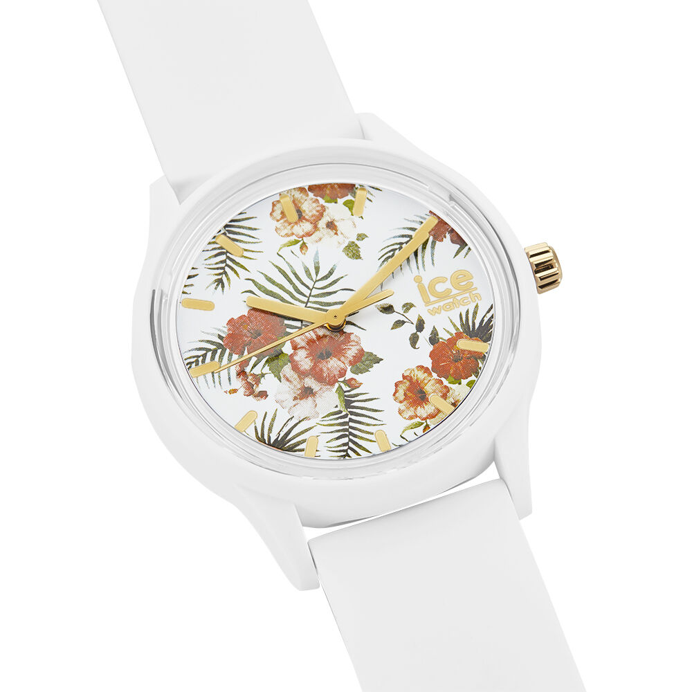 Montre Ice Watch Solar Power Blanc - Montres &eacute;tanches Femme | Marc Orian