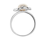 Bague Argent Roula Perle De Culture Oxydes De Zirconium - Bijoux fantaisie Femme | Marc Orian