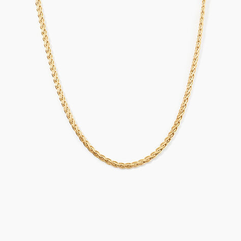 Collier Jayna Maille Palmier Or Jaune - Chaines Femme | Marc Orian