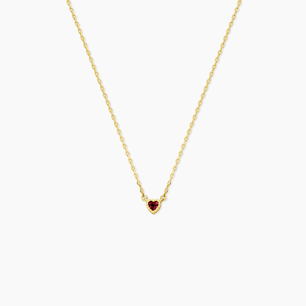 Collier Poem Argent Jaune Tourmaline - Colliers avec pierres Femme | Marc Orian