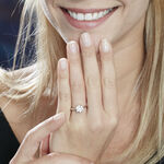 Bague Solitaire Dream Or Blanc Diamant - Solitaires Femme | Marc Orian