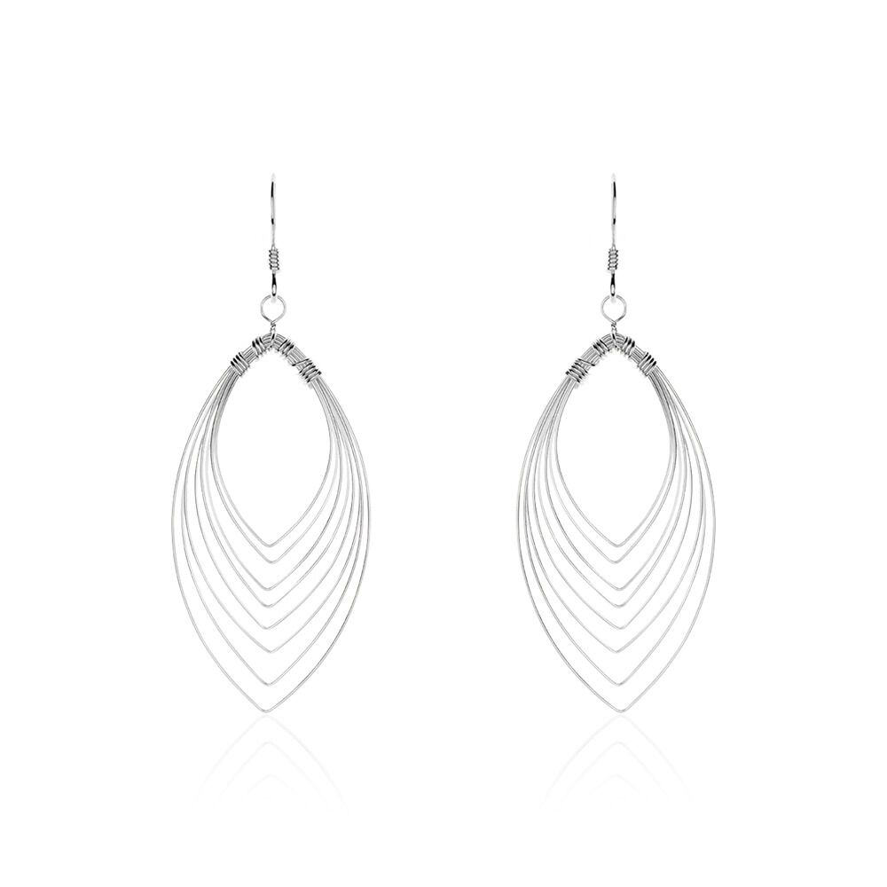 Boucles D'oreilles Pendantes Argent Katje - Pendantes Femme | Marc Orian