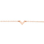 Bracelet Veroniica Argent Rose - Bracelets fantaisie Femme | Marc Orian