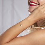 Bracelet Anastasy Or Jaune Oxyde De Zirconium - Bracelets cha&icirc;nes Femme | Marc Orian