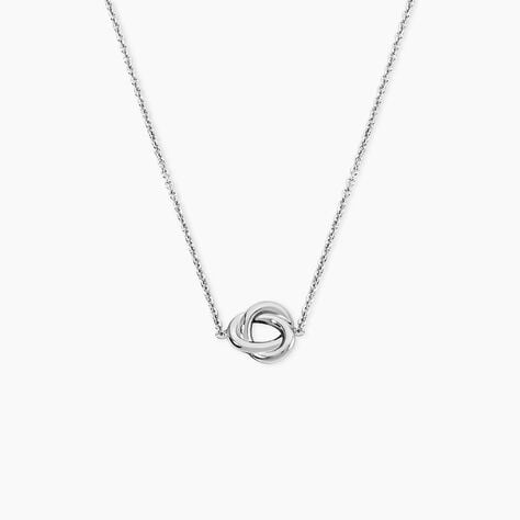 Collier Kaelya Argent Blanc - Colliers fantaisie Femme | Marc Orian