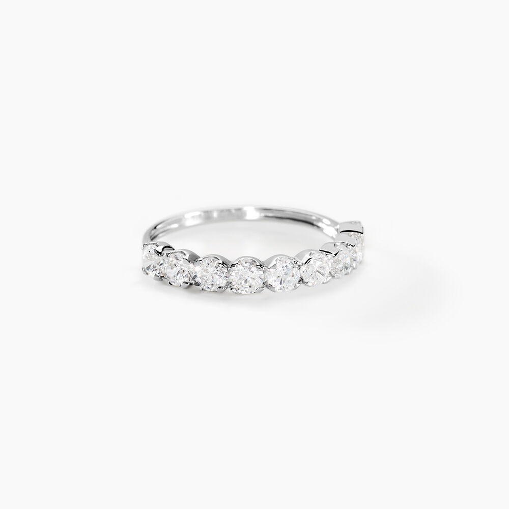 Alliance Marlin Or Blanc Oxyde De Zirconium - Alliances duo Femme | Marc Orian