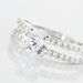 Bague Solitaire Cesarine Or Blanc Oxyde De Zirconium - Solitaires Femme | Marc Orian