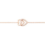 Bracelet Ottavia Argent Rose Oxyde De Zirconium - Bracelets fantaisie Femme | Marc Orian