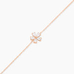 Bracelet Siriana Argent Rose Oxyde De Zirconium - Bracelets fantaisie Femme | Marc Orian