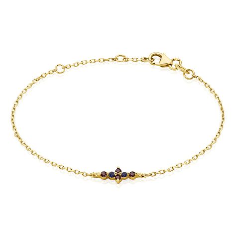 Bracelet Céphée Plaqué Or Doré Pierres De Synthèses - Bracelets chaînes Femme | Marc Orian