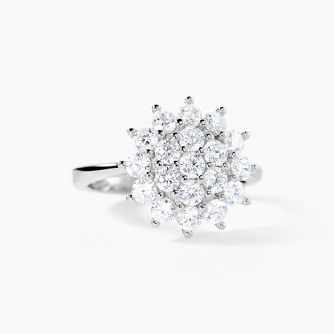 Bague Maximille Argent Blanc Oxyde De Zirconium - Bijoux fantaisie Femme | Marc Orian