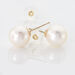 Boucles D'oreilles Puces Suki Or Jaune Perle De Culture - Clous d'oreilles Femme | Marc Orian