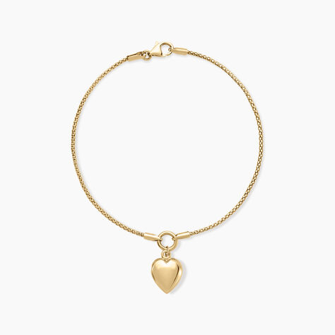 Bracelet Big Love Or Jaune - Bracelets cha&icirc;nes Femme | Marc Orian
