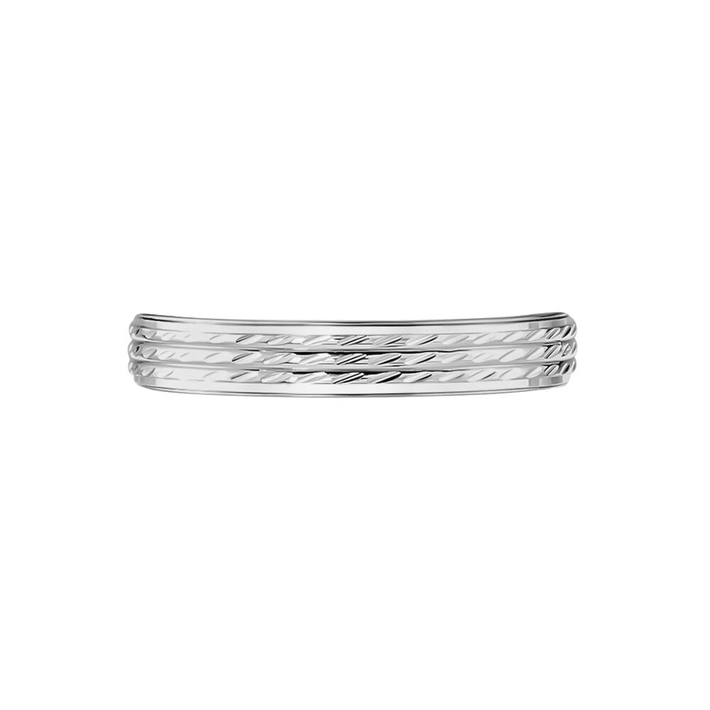Alliance Ruenus Ruban Plat Or Bicolore - Alliances personnalisées Famille | Marc Orian