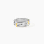 Bague Poly Argent Blanc - Bijoux fantaisie Femme | Marc Orian