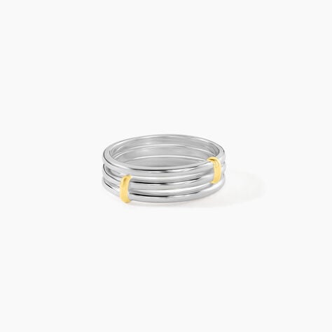 Bague Poly Argent Blanc - Bijoux fantaisie Femme | Marc Orian