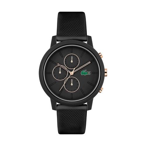 Montre Lacoste .12.12 Chrono Noir - Montres étanches Homme | Marc Orian